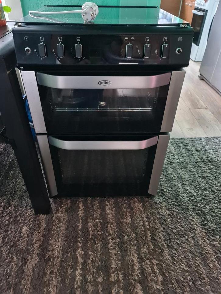 Belling Gasfornuis - Vrijstaand, Witgoed en Apparatuur, Ovens, Gebruikt, Vrijstaand, Oven met grill, 60 cm of meer, 60 cm of meer