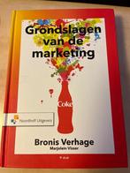 ISBN 9789001853174 Grondslagen van de marketing, Boeken, Studieboeken en Cursussen, Nieuw, Noordhoff Uitgevers, Gamma, HBO