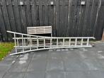 Aluminium Ladder - 6 meter, Gebruikt, Ophalen of Verzenden, Ladder, Opvouwbaar of Inschuifbaar