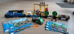 LEGO City Vrachttrein 60052 + veel Extra Rails - Compleet!, Ophalen of Verzenden, Zo goed als nieuw