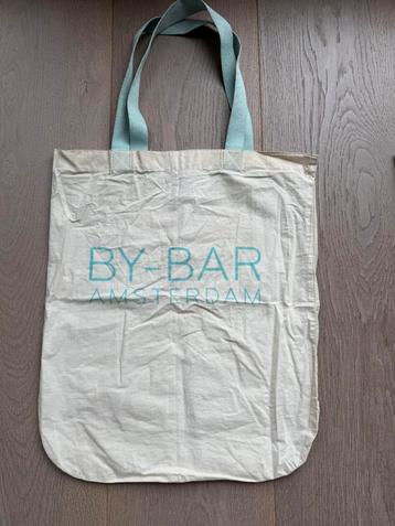 wit katoenen schoudertas BY-BAR Amsterdam beschikbaar voor biedingen
