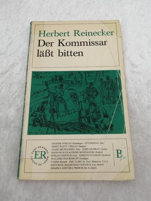 Der Kommissar läßt bitten. Herbert Reinecker.  uit 1976, Boeken, Taal | Duits, Gelezen, Ophalen of Verzenden