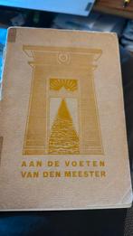 Krishnamurti aan de voeten van de meester, Ophalen of Verzenden, Zo goed als nieuw, Achtergrond en Informatie