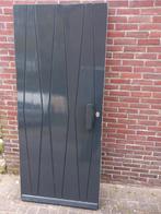 dichte voordeur, Doe-het-zelf en Verbouw, 80 tot 100 cm, Gebruikt, Hout, Buitendeur