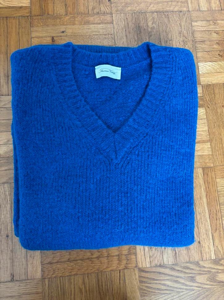 American Vintage trui, Kleding | Dames, Truien en Vesten, Zo goed als nieuw, Maat 36 (S), Blauw, Ophalen of Verzenden