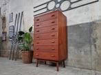 Deens Design Teakhouten Ladenkast 60 | Vintage Laden Kast 2