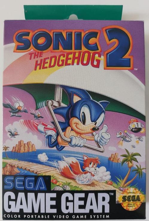 SEGA Game Gear 🦔 Sonic the Hedgehog 2 🦊 ZGAN!, Spelcomputers en Games, Games | Sega, Zo goed als nieuw, Game Gear, Platform