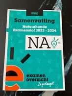 Examenoverzicht Natuurkunde VWO 2023, Ophalen of Verzenden, Beta, Zo goed als nieuw