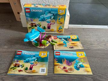 Lego Creator 31128 Dolfijn en Schildpad beschikbaar voor biedingen