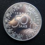 Zilveren munt ter waarde van 50 gulden, Verzamelen, Verzenden, Zo goed als nieuw, Nederland, Postzegel(s) of Munt(en)
