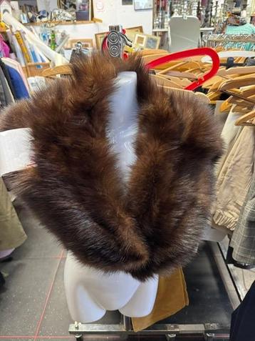 Vintage Bont Stola's en Mof - Delft beschikbaar voor biedingen