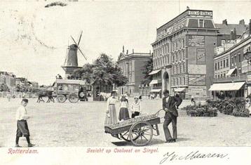 Rotterdam. - Gezicht op Coolvest en Singel. - 1905 gelopen beschikbaar voor biedingen