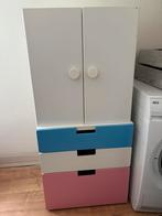 Stuva kasten 1x ladekast & 1x legkast met witte deuren, Kinderen en Baby's, Kinderkamer | Commodes en Kasten, Gebruikt, 50 tot 70 cm