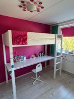 Hoogslaper Petit Amelie + zgn matras+bureaustoel + opberg, Ophalen, Zo goed als nieuw, Hoogslaper