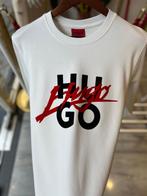 Hugo Boss T-shirt Wit Logo Nieuw, Kleding | Heren, T-shirts, Ophalen of Verzenden, Nieuw, Maat 48/50 (M), Overige kleuren