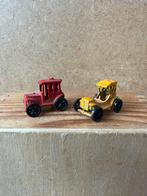 2x auto - hxbxd 1.8x1.5x2.2cm - metaal, Ophalen of Verzenden, Zo goed als nieuw, Poppenhuis