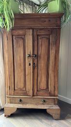 Oude Teak Kast : h182x 103bx68d, Ophalen