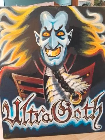 Gothic Halloween Schilderij beschikbaar voor biedingen