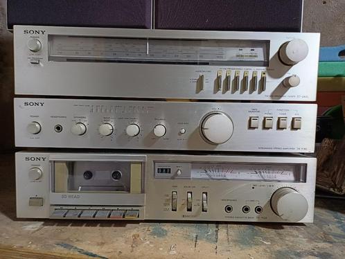 Sony stereo set, Audio, Tv en Foto, Stereo-sets, Gebruikt, Cassettedeck, Tuner of Radio, Sony, Losse componenten, Ophalen