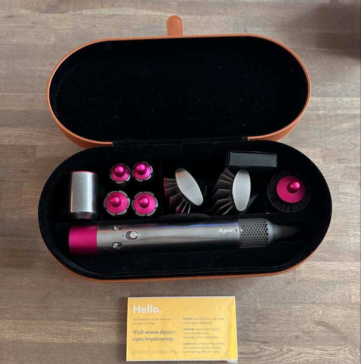 Dyson Airwrap Complete - Zo goed als nieuw!, Sieraden, Tassen en Uiterlijk, Uiterlijk | Haarverzorging, Zo goed als nieuw, Föhn of Haardroger