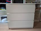 Witte malm ikea kast 3 lades, Huis en Inrichting, Kasten | Ladekasten, Ophalen, Gebruikt, 50 tot 100 cm, Minder dan 100 cm