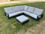Bellagio Vezzano hoek loungeset 4-delig + grijze kussens, Tuin en Terras, Tuinsets en Loungesets, Ophalen, Zo goed als nieuw, Wicker