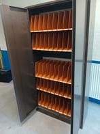 Grote vintage design retro jaren 60 70 archiefkast  kast, Ophalen, Gebruikt, 100 tot 150 cm, Metaal