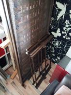 Metalen bedframe, 1p, 80x200, spiraal bodem, robuust., Ophalen, Eenpersoons, Zwart, Zo goed als nieuw