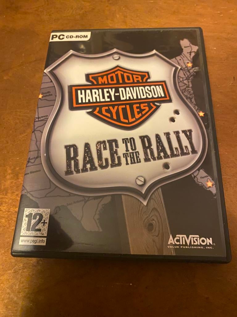 PC Game: Race to the Rally - Harley Davidson (Activision), 1 speler, Racen en Vliegen, Ophalen of Verzenden, Zo goed als nieuw