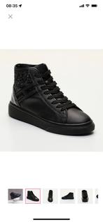 Hogan schoenen | leer | zwart glitter | maat 39,5, Kleding | Dames, Ophalen of Verzenden, Hogan, Zo goed als nieuw, Zwart