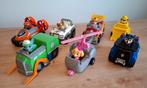 Paw Patrol pups 3 stuks: Chase, Marshall en Rubble, Ophalen of Verzenden, Zo goed als nieuw