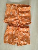 Twee zwembroeken maat 74/80, Kinderen en Baby's, Babykleding | Maat 74, Ophalen of Verzenden, Zo goed als nieuw, Jongetje of Meisje