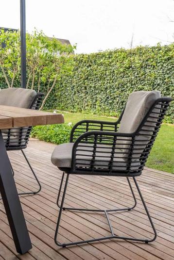 4 Seasons Outdoor Fabrice Dining Stoel antra | tuinstoel 4SO beschikbaar voor biedingen