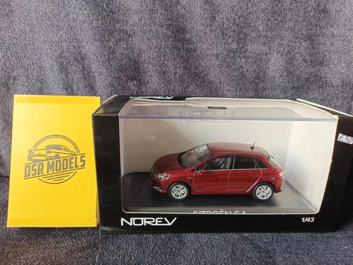 1:43 Citroen C4, Hobby en Vrije tijd, Modelauto's | 1:43, Nieuw, Auto, Norev, Ophalen of Verzenden
