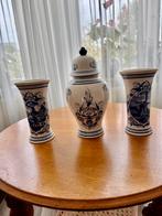 Delfts Blauw Kaststel - Prachtig!, Antiek en Kunst, Antiek | Vazen, Ophalen of Verzenden