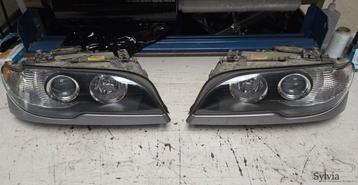 Koplamp set BMW 3 serie E46 63127165897 7165897 63127165898  beschikbaar voor biedingen