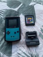 Gameboy color + TetrisDX + Case + Piranha Xtreme, Spelcomputers en Games, Spelcomputers | Nintendo Game Boy, Ophalen of Verzenden