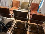 6 Gosesens stoelen leder, Ophalen of Verzenden, Zo goed als nieuw