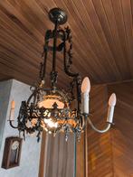 2 antieke bronzen lampen, Ophalen