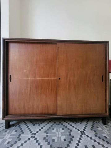 Vintage schuifdeurkast Philips huizenga  beschikbaar voor biedingen