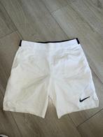 Nike dri-fit wit witte broek L 146 152 158 tennis tennisbroe, Jongen, Zo goed als nieuw, Overhemd of Blouse, Verzenden