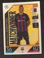 Topps MA 22/23   MATCHWINNER   AUBAMEYANG   FC BARCELONA, Verzenden, Zo goed als nieuw, Plaatje