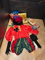 Pietenpak maat l rood groen luxe set sinterklaas handwerk, Diversen, Sinterklaas, Ophalen of Verzenden