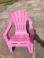 Kinder tuinstoel roze, Tuin en Terras, Tuinstoelen, Ophalen of Verzenden, Zo goed als nieuw