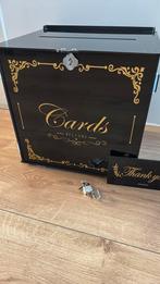 Enveloppenbox, Ophalen of Verzenden, Zo goed als nieuw, Zwart, Accessoires