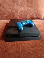 Playstation 4 500gb + Blauwe Controller - Stofvrij!, Spelcomputers en Games, Spelcomputers | Sony PlayStation 4, Ophalen of Verzenden