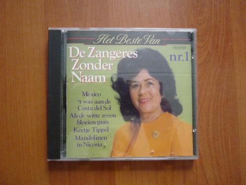 cd Het beste van Zangeres Zonder Naam nr. 1, Cd's en Dvd's, Cd's | Nederlandstalig, Zo goed als nieuw, Levenslied of Smartlap