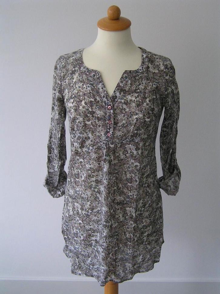 Gebloemde blouse Vero Moda maat XS., Kleding | Dames, Blouses en Tunieken, Nieuw, Maat 34 (XS) of kleiner, Bruin, Ophalen of Verzenden