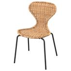 IKEA Skalsta - 4 eetkamerstoelen - keukenstoelen - rotan, Ophalen, Zo goed als nieuw, Overige kleuren, Twee