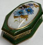 Porseleinen Limoges Trinket box, Ophalen of Verzenden, Zo goed als nieuw, Minder dan 4 cm, Overige materialen